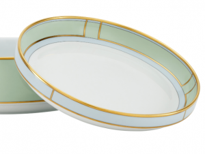 Ginori Diva Verde Fruit Bowl - 9.45"